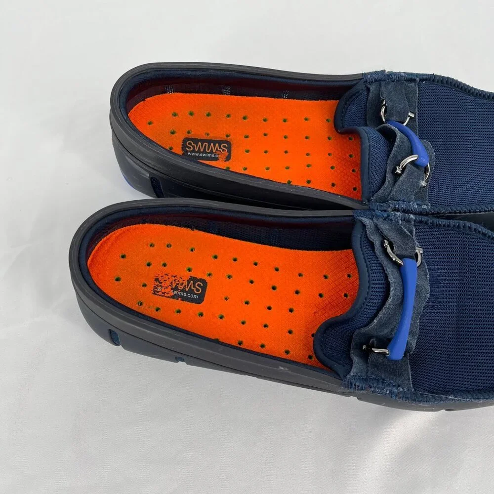 Swims‎ Mens Waterproof Mesh Loafers Size 13 Navy & Blue